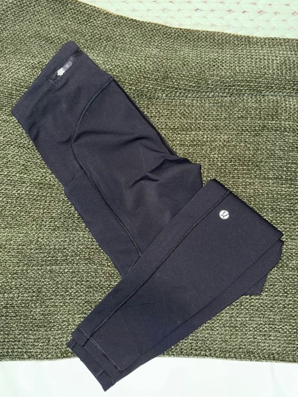 lululemon athletica Kids Black Performance Leggings